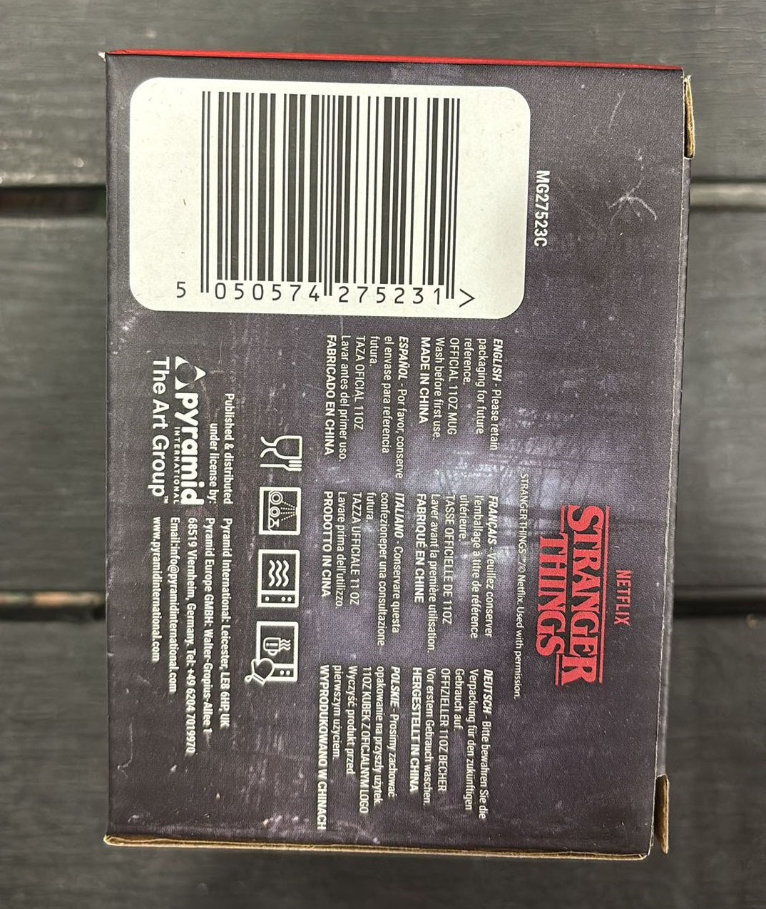 Tazza Stranger Things 4 Fireball - Mg27523C Tazza Stranger Things 4 Fireball - Mg27523C